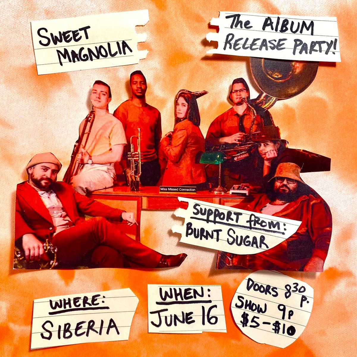 Sweet Magnolia Album Release Party w\/ Burnt Sugar