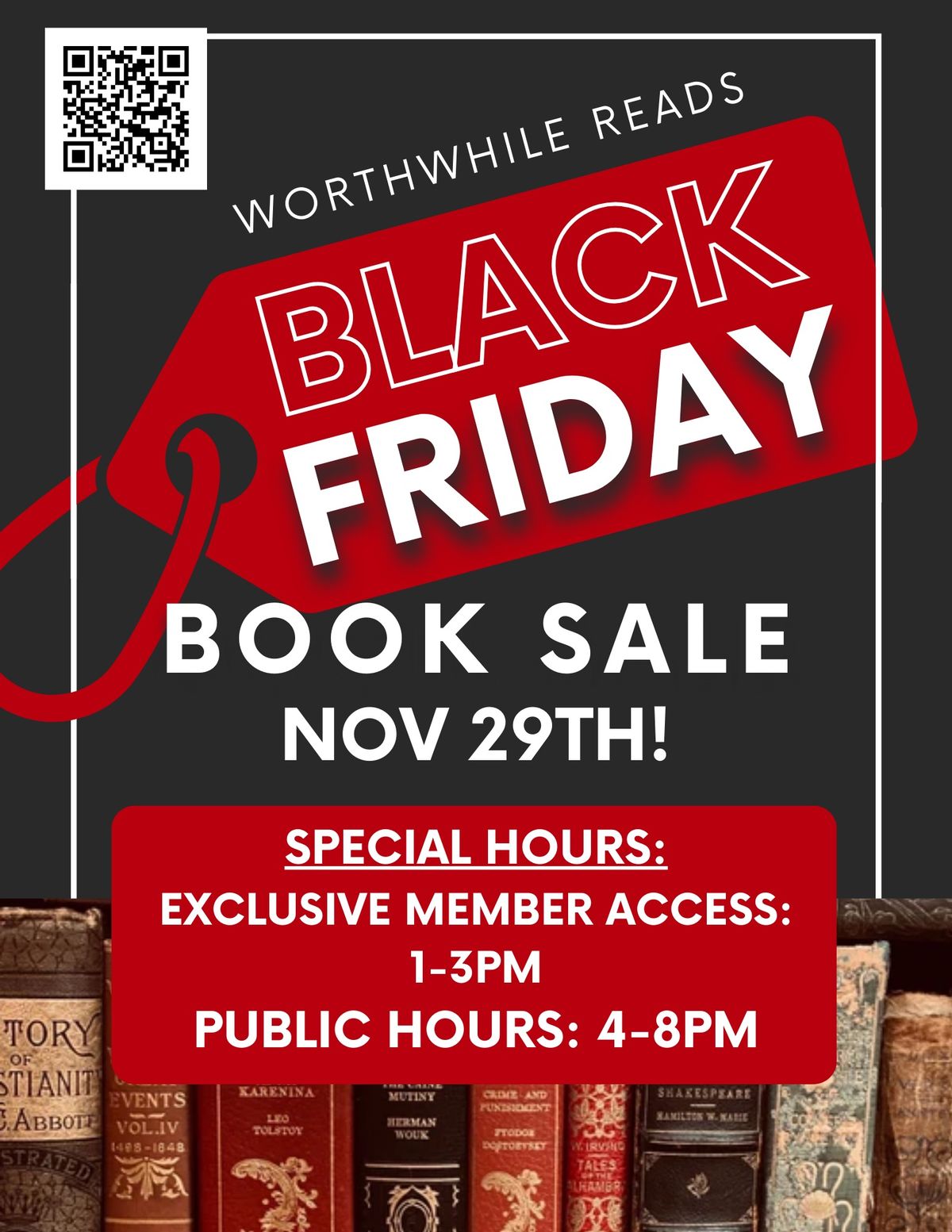 \ud83d\udea8 15% OFF ENTIRE STORE - Black Friday Book Sale \ud83d\udcda