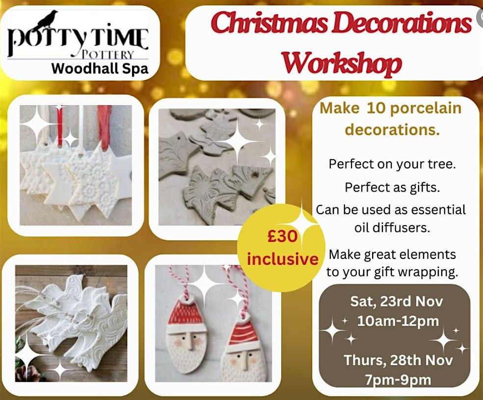 Porcelain Decorations Workshop