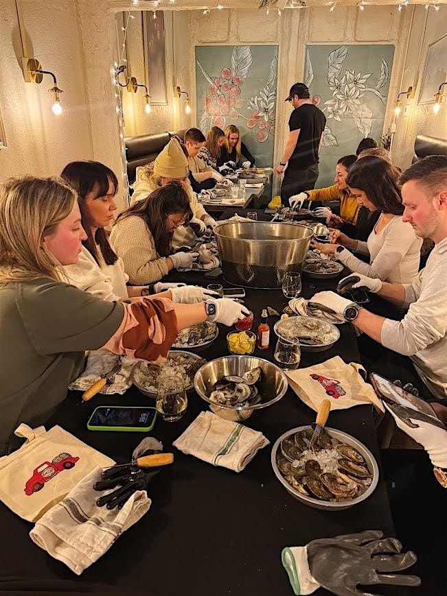 Valentines Oyster Party - Shucking Class + Caviar + Bubbles!