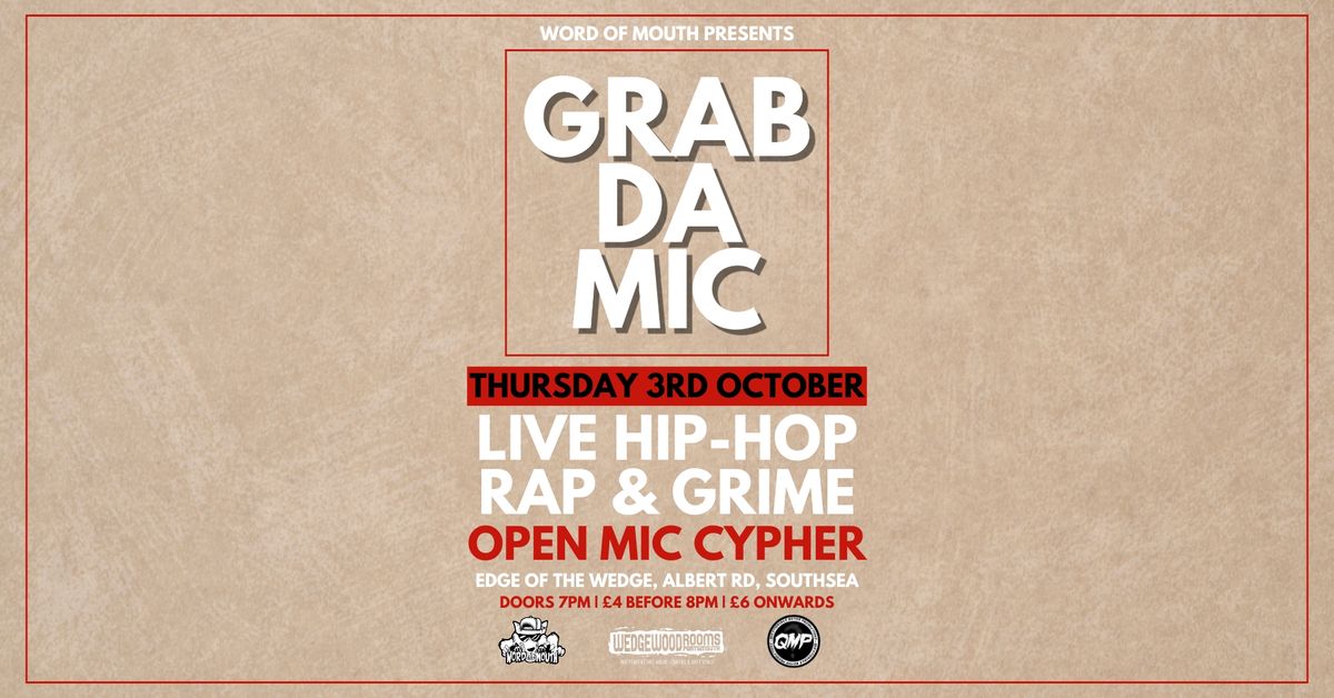 Grab Da Mic | Live Hip-Hop & Cypher