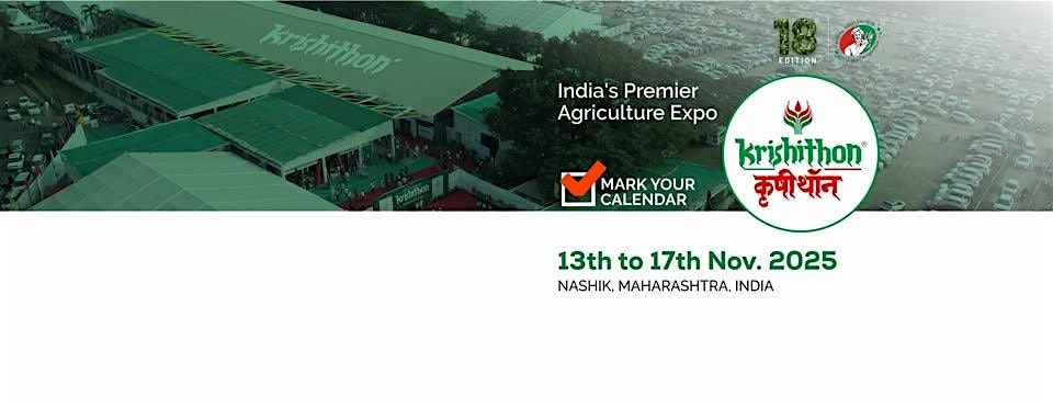 Krishithon 2025 - India\u2019s Premier Agriculture exposition!