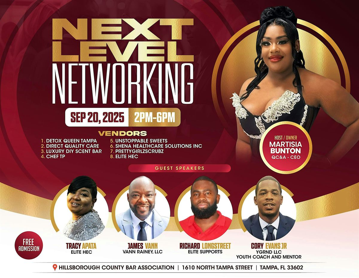 QC&A Next Level Networking Event