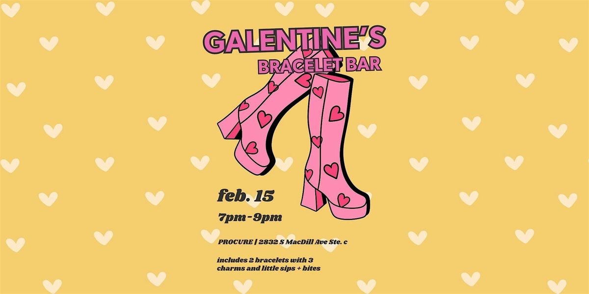 Galentine's Gold Bracelet Bar