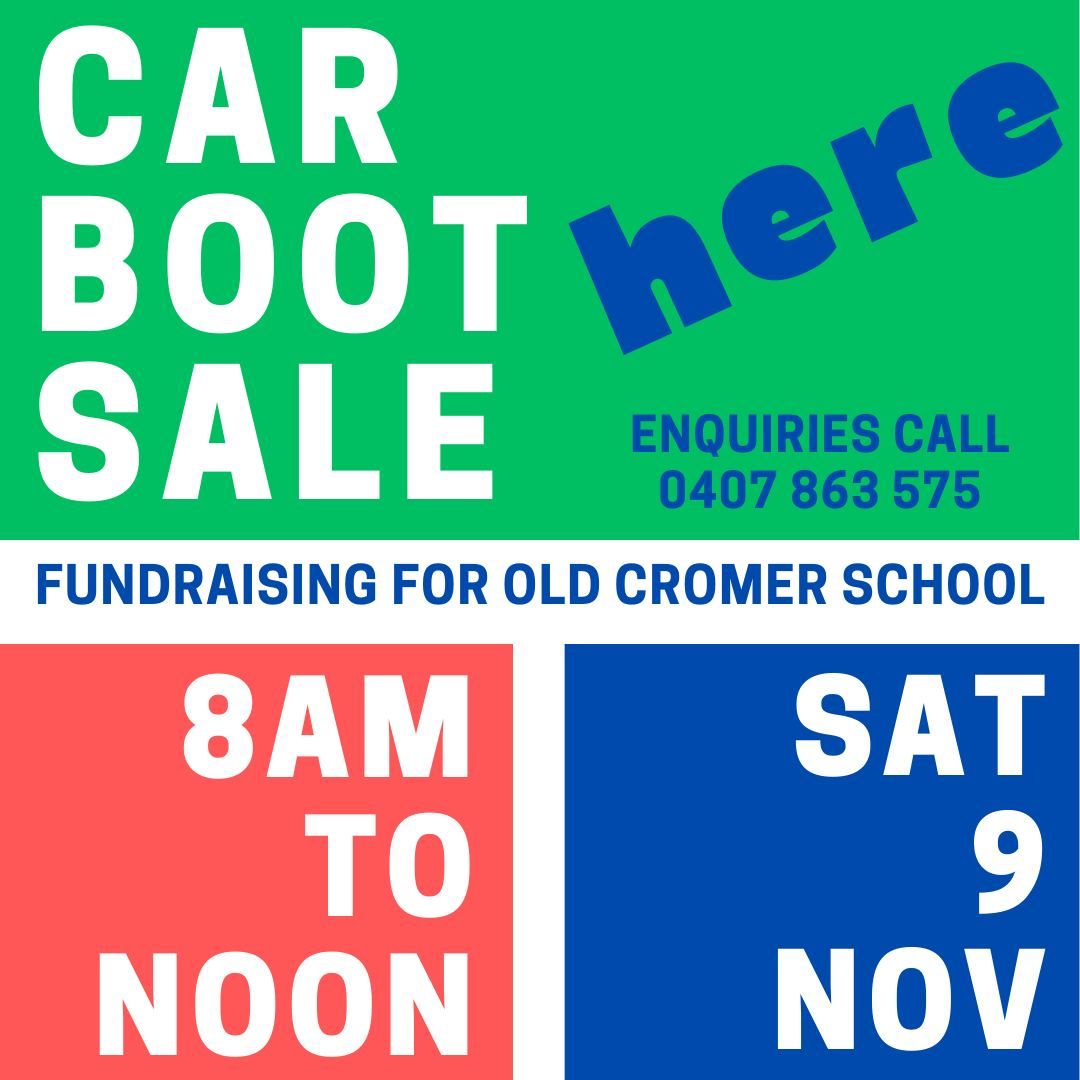 CAR BOOT SALE - 