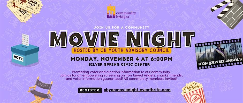 Community Movie Night with CB Youth Advisory Council!