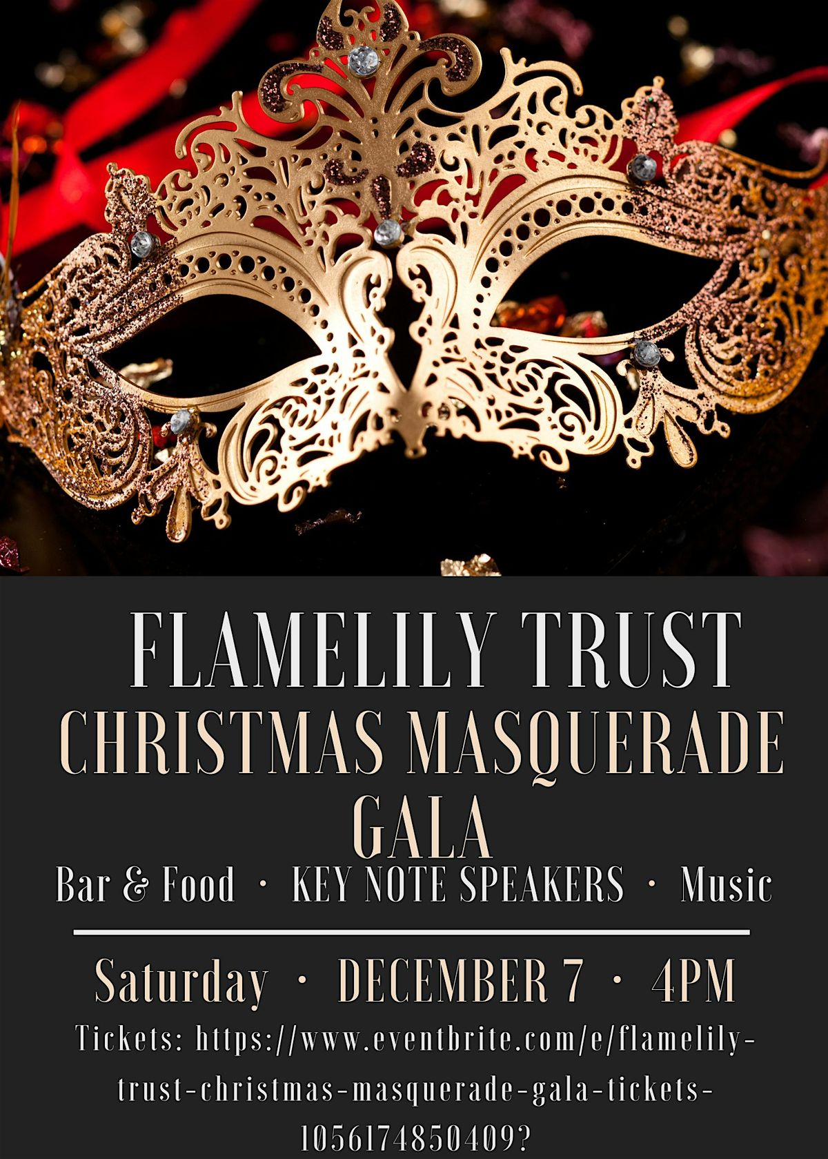 Flamelily Trust Christmas Masquerade Gala