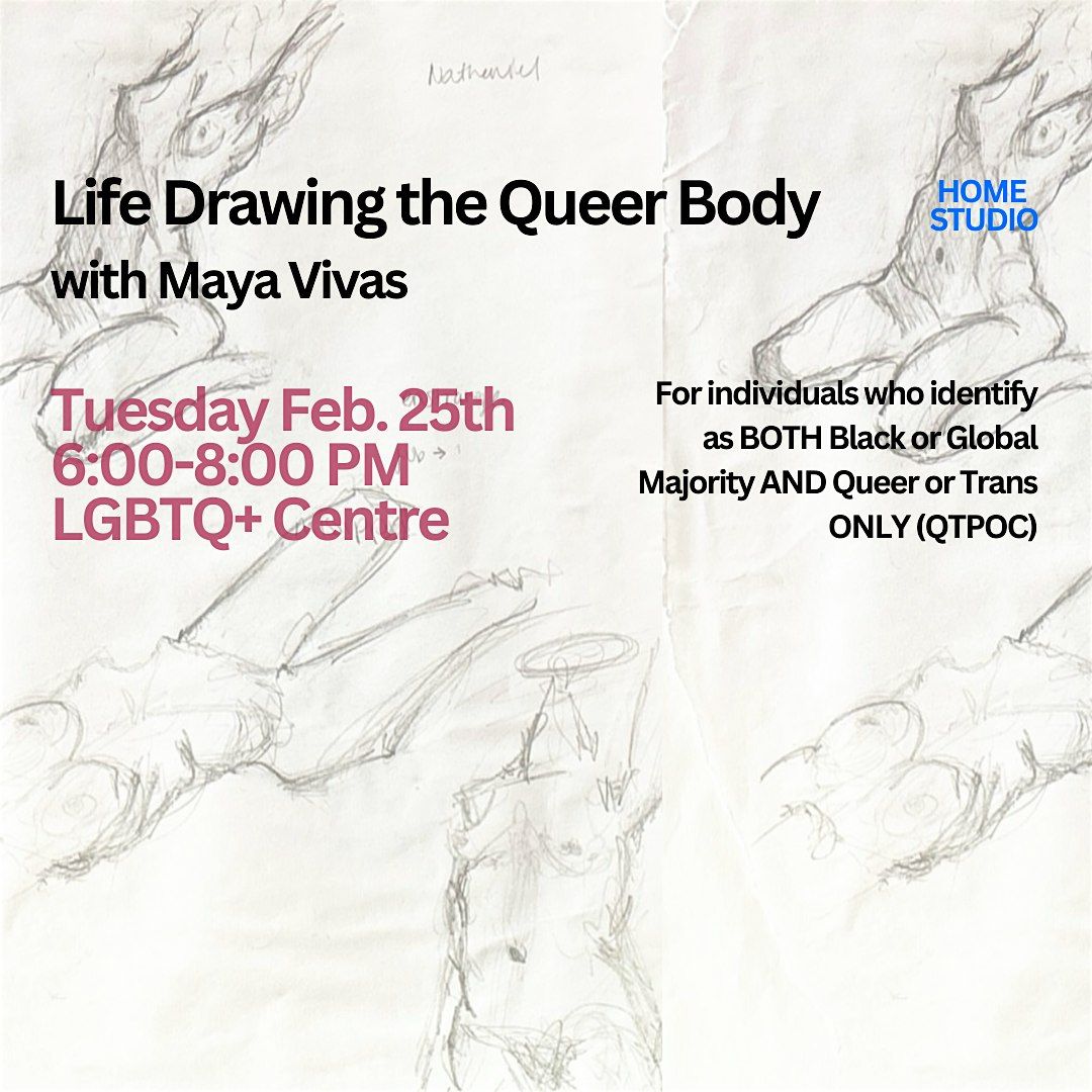 Life Drawing the Queer Body with Maya Vivas