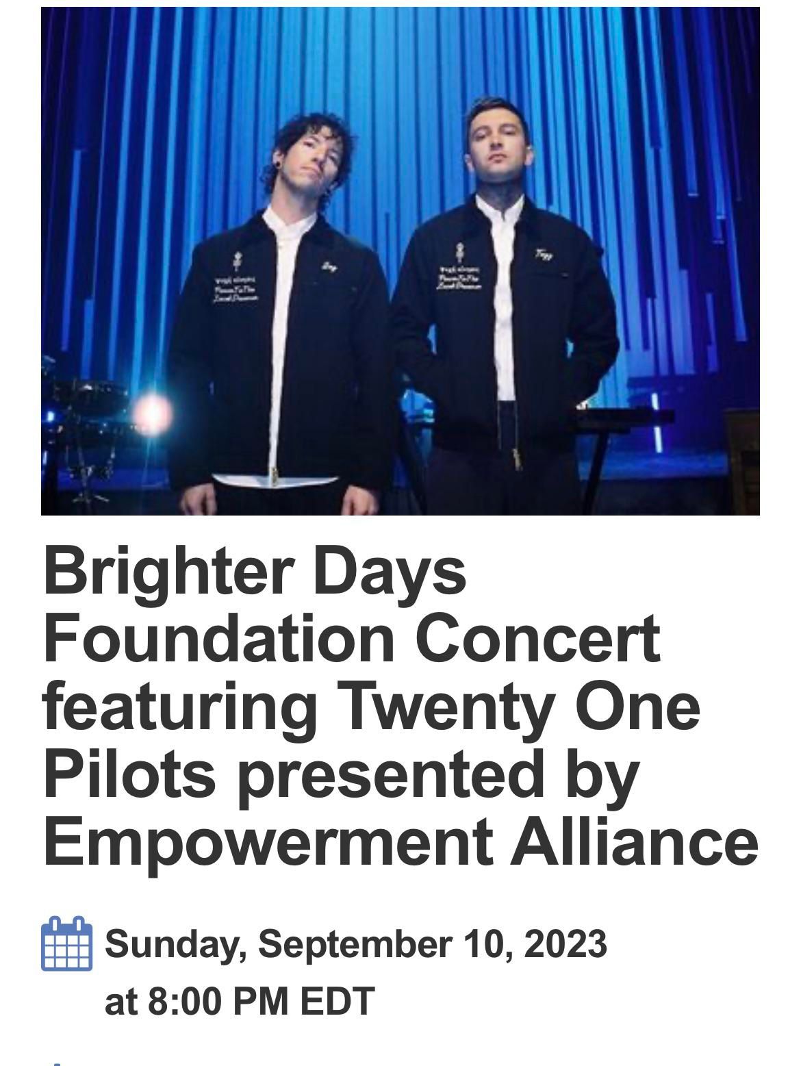 Twenty One Pilots at Budweiser Stage