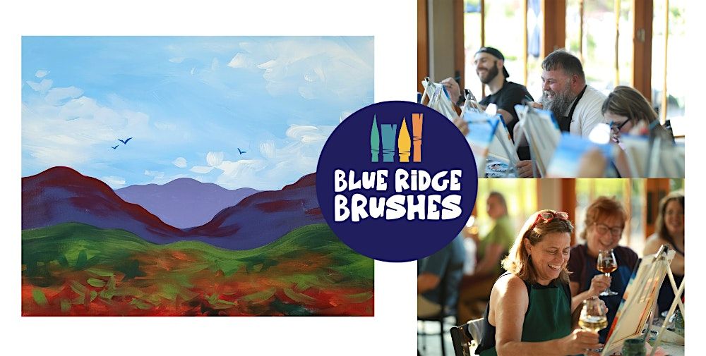 Paint + Sip: "Blue Ridge Autumn" at Potter's Craft Cider