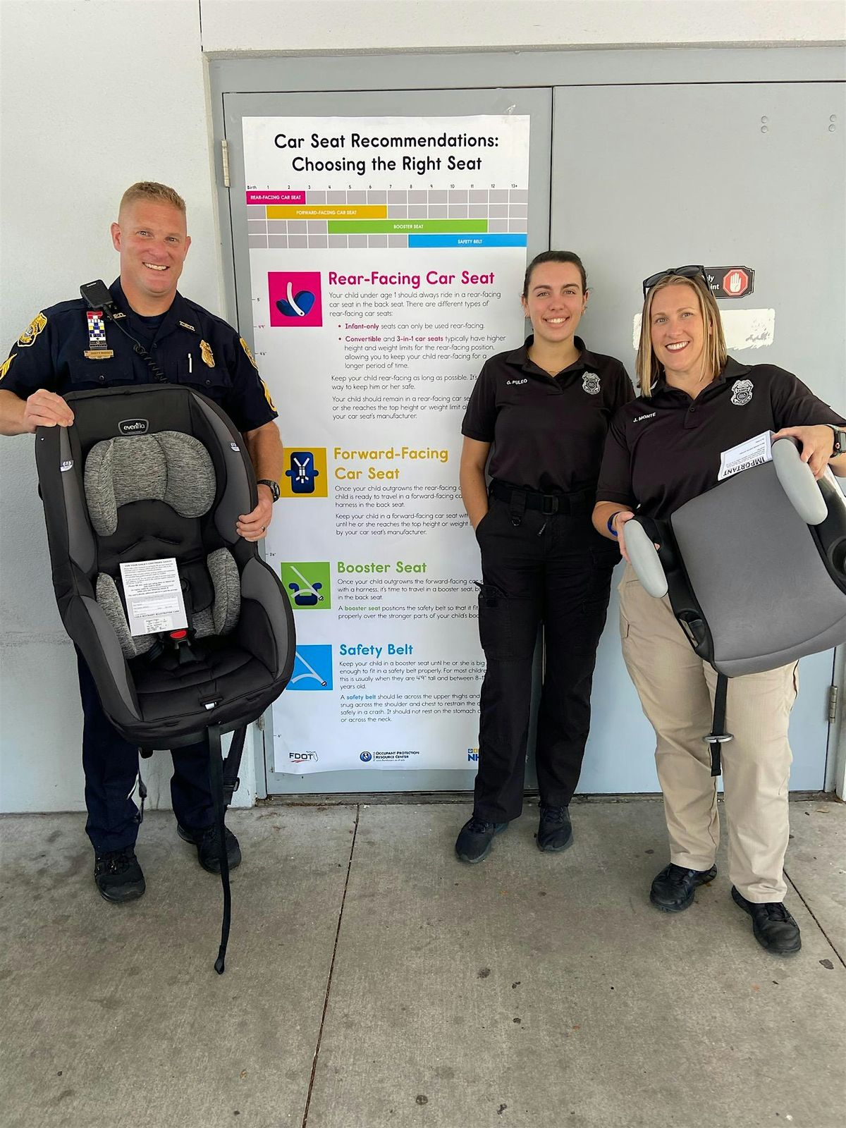 Tampa PD Car Seat Install Assistance Event