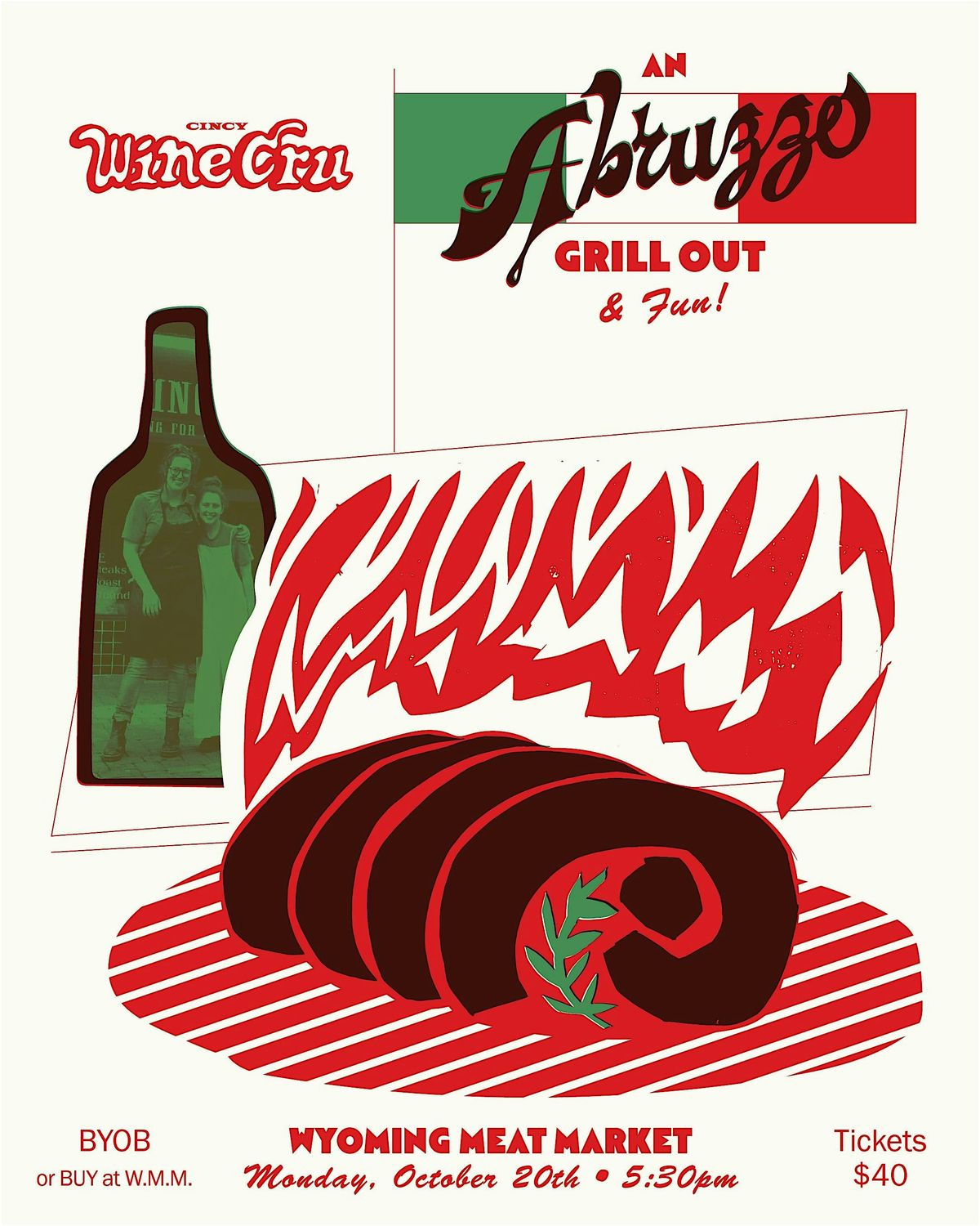 Cincy Wine Cru: Wyoming Meat Market Collab
