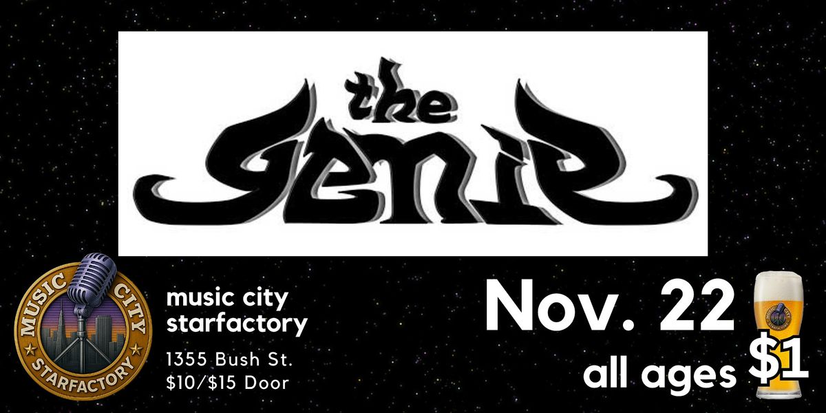 The Genie - Live at Music City Starfactory | Electronic\/AvantGarde\/HipHop