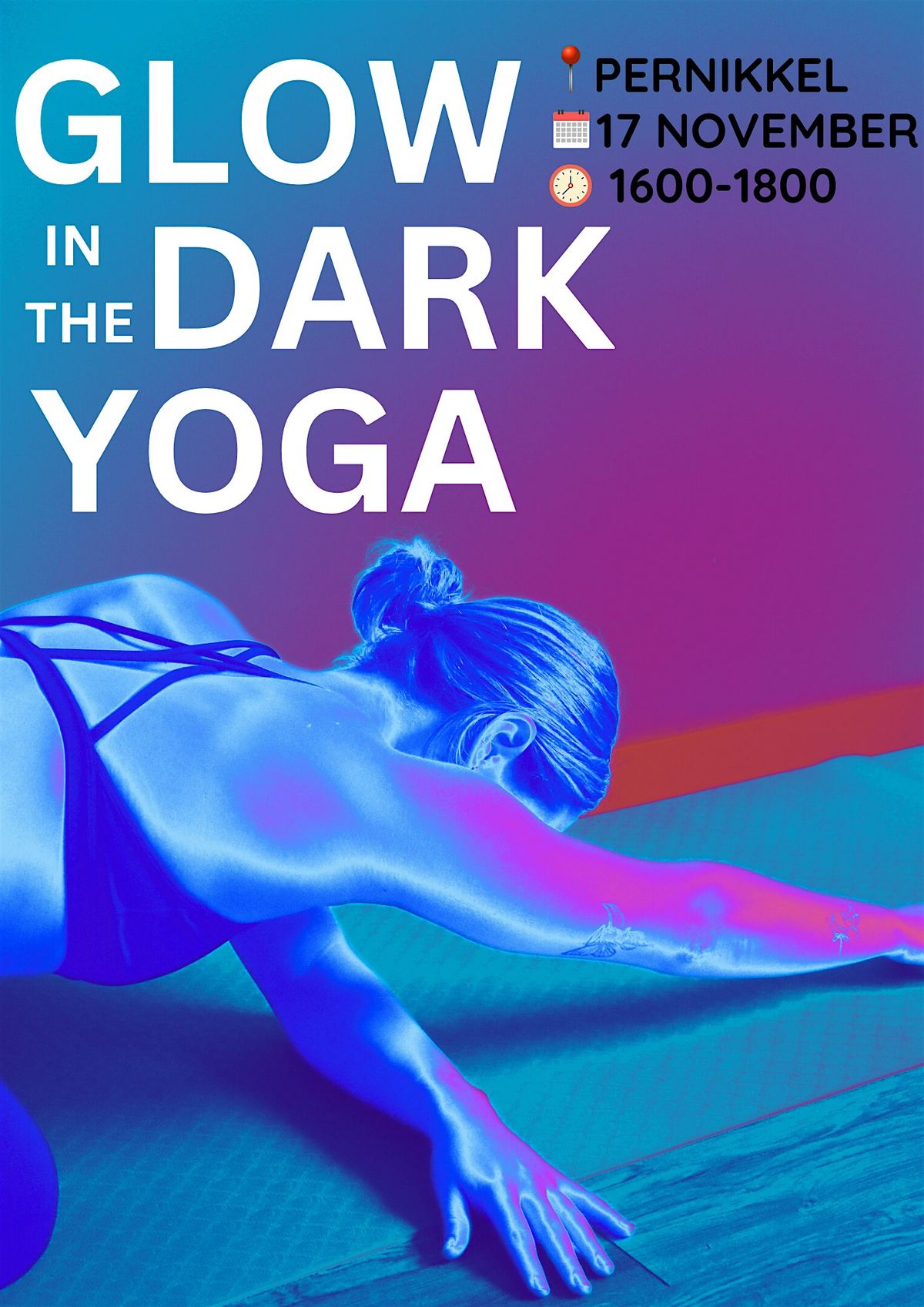 Glow in the dark Yoga