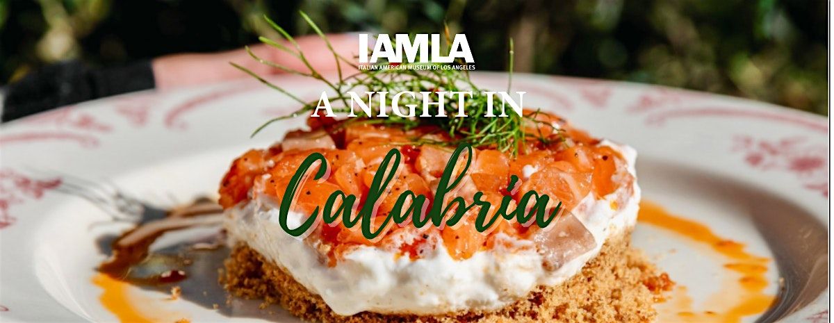 A Night in Calabria at Civico 2064