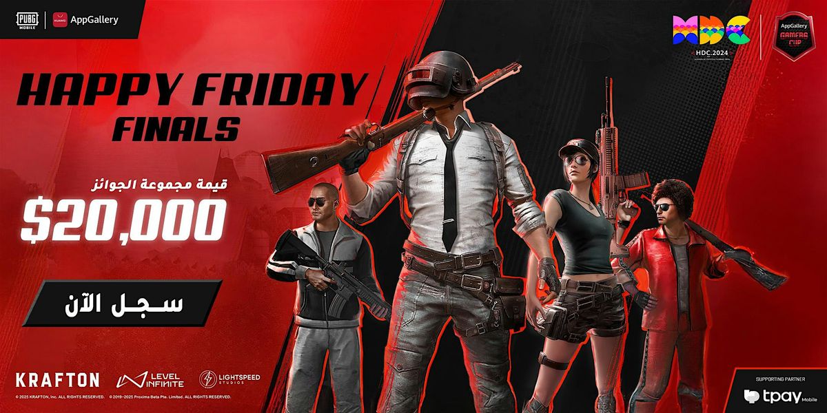 Happy Friday Finals!  PUBG Mobile Tournament