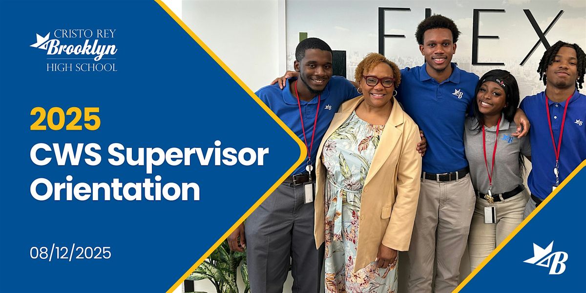 CWS Supervisor Orientation