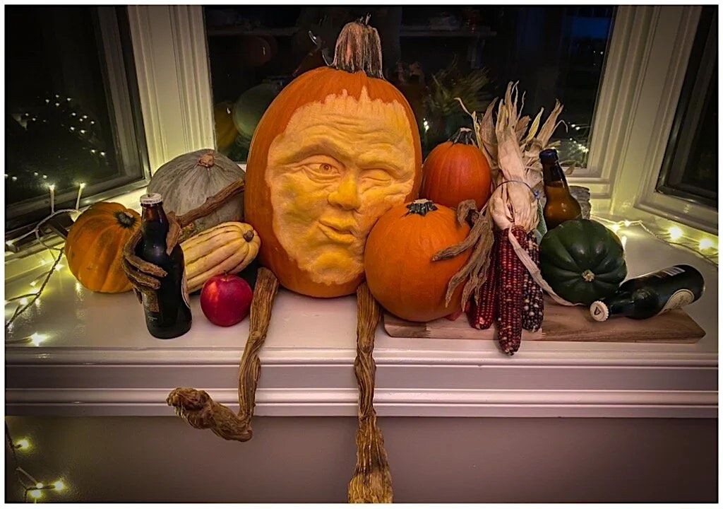 Sculptural Pumpkin Carving