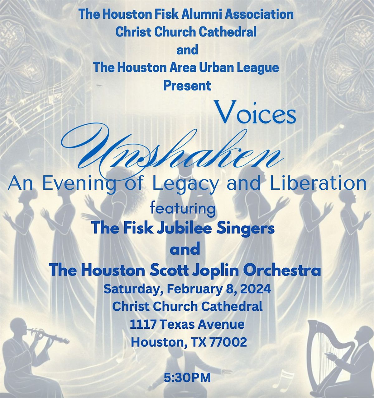 Voices Unshaken: An Evening of Legacy and Liberation