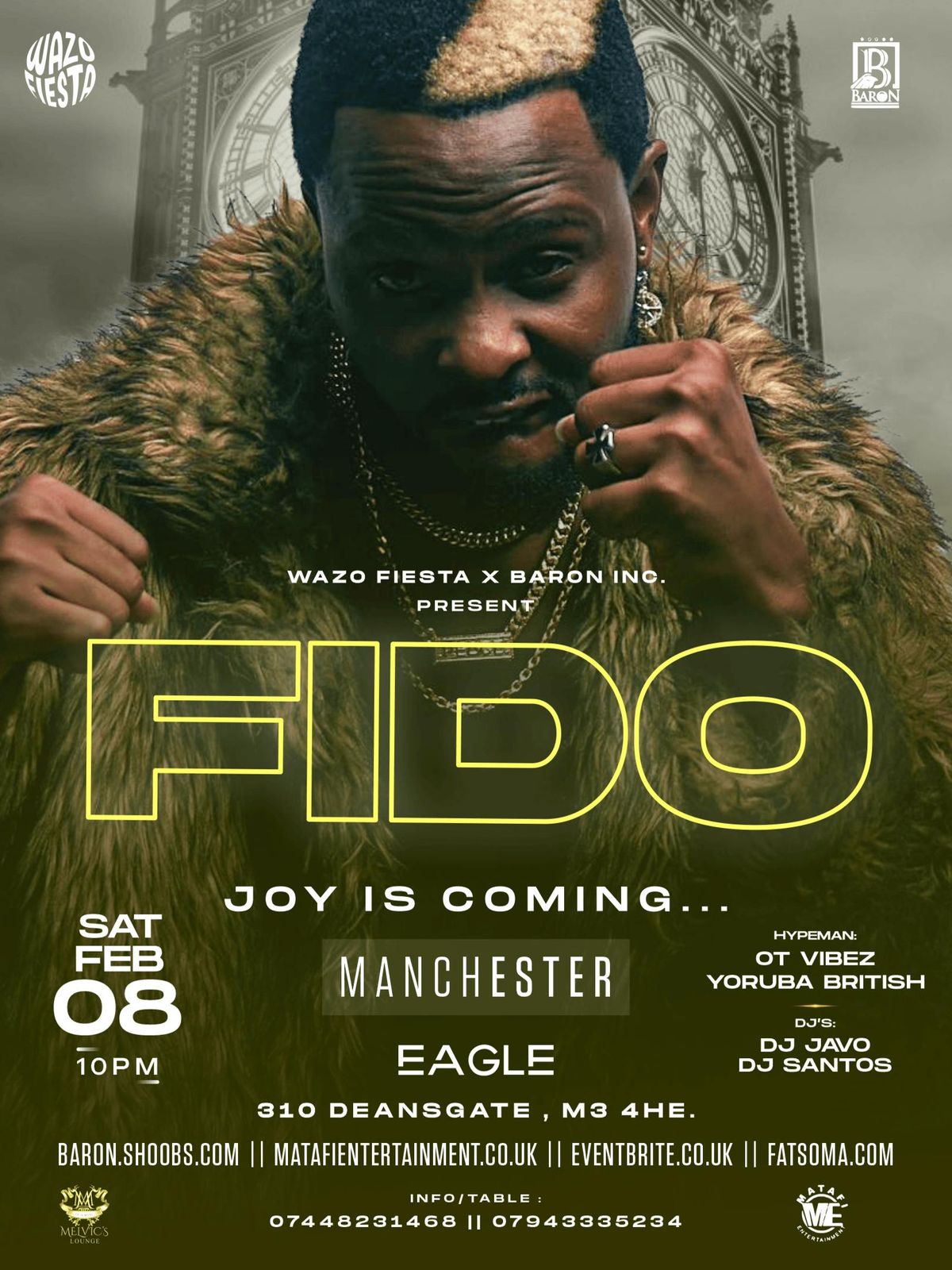 FIDO - JOY IS COMING 