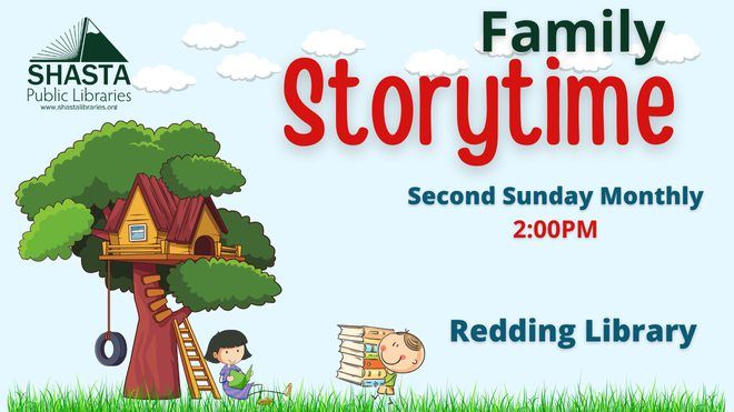 Family Storytime at the Redding Library