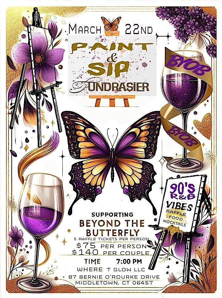 Beyond the Butterfly Presents: 90\u2019s R&B Paint & Sip Experience