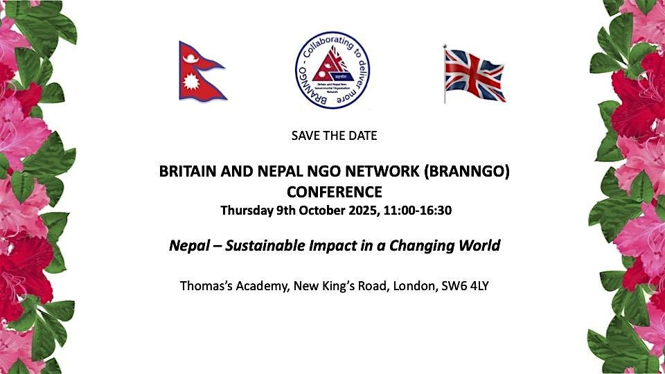 BRANNGO Autumn Event  'Nepal \u2013 Sustainable Impact in a Changing World'