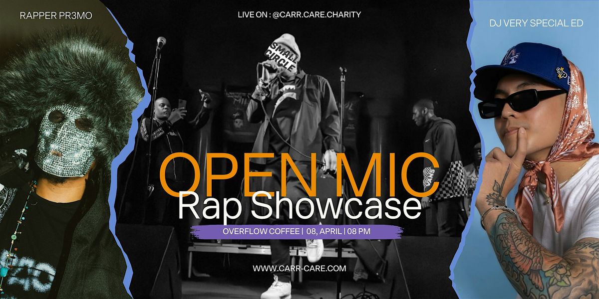 CarrCARE Charity Rap Open Mic & Showcase