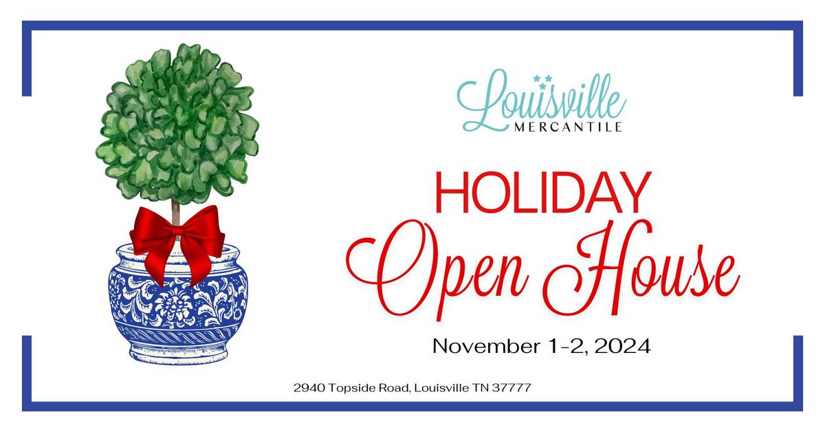 Holiday Open House at Louisville Mercantile