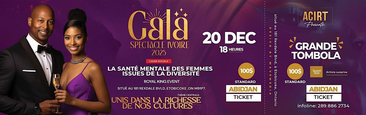 GALA ACIRT 2025 \u2013 Une Nuit de Prestige, de Rythme et de Connexions