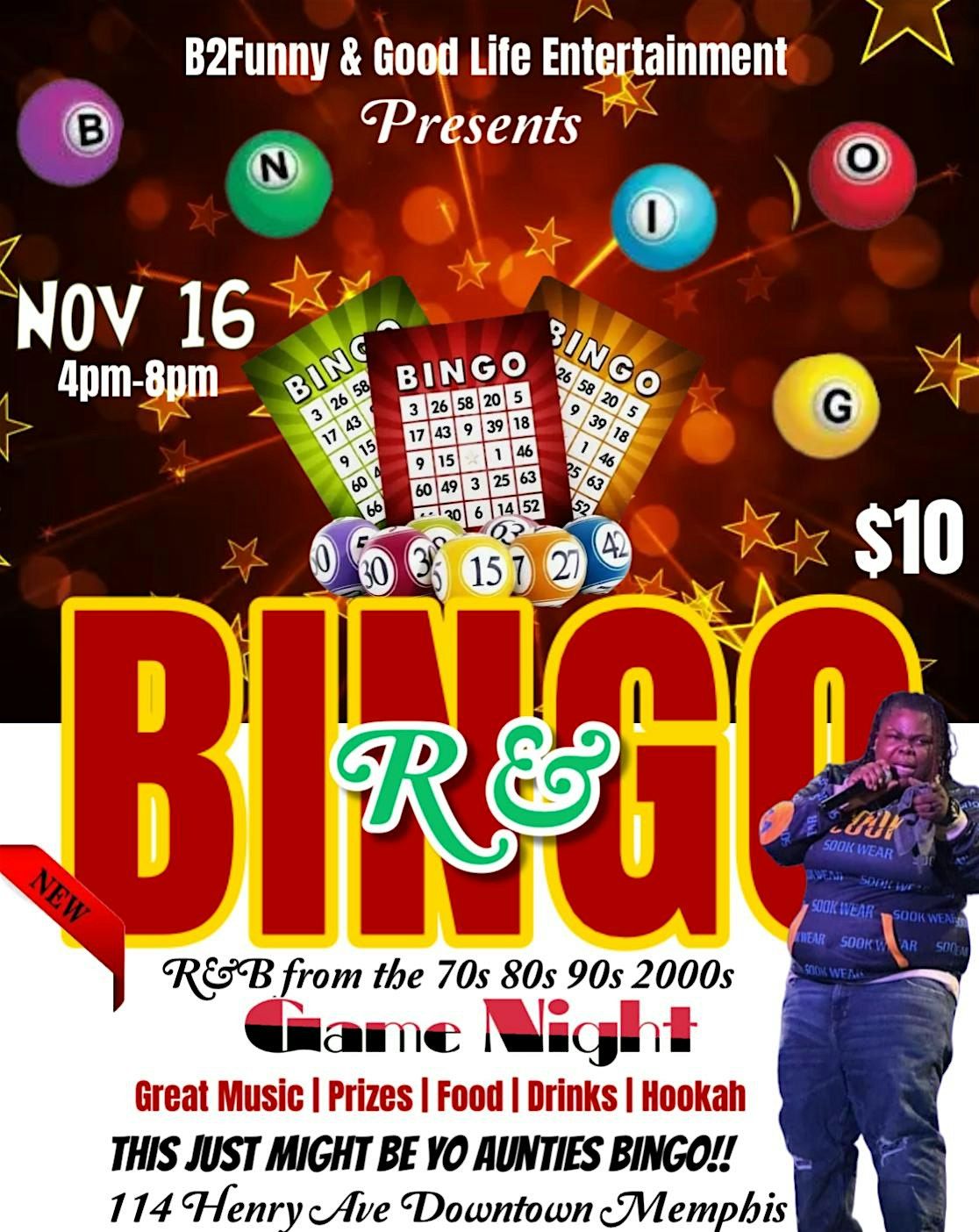 R&Bingo Game Night