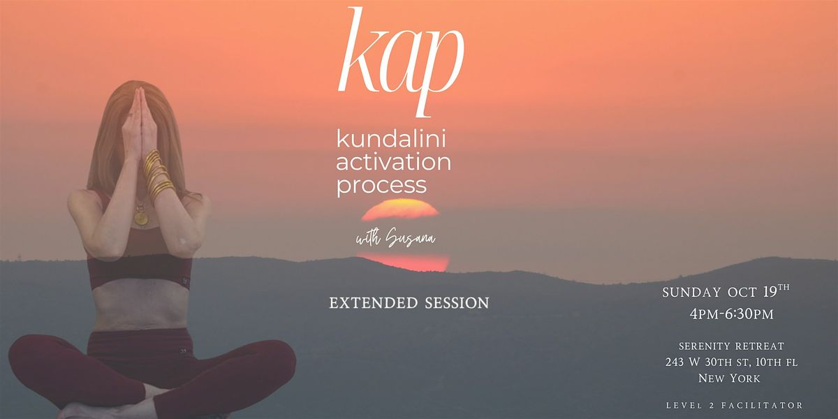Kundalini Activation Process with Susana - Extended Session
