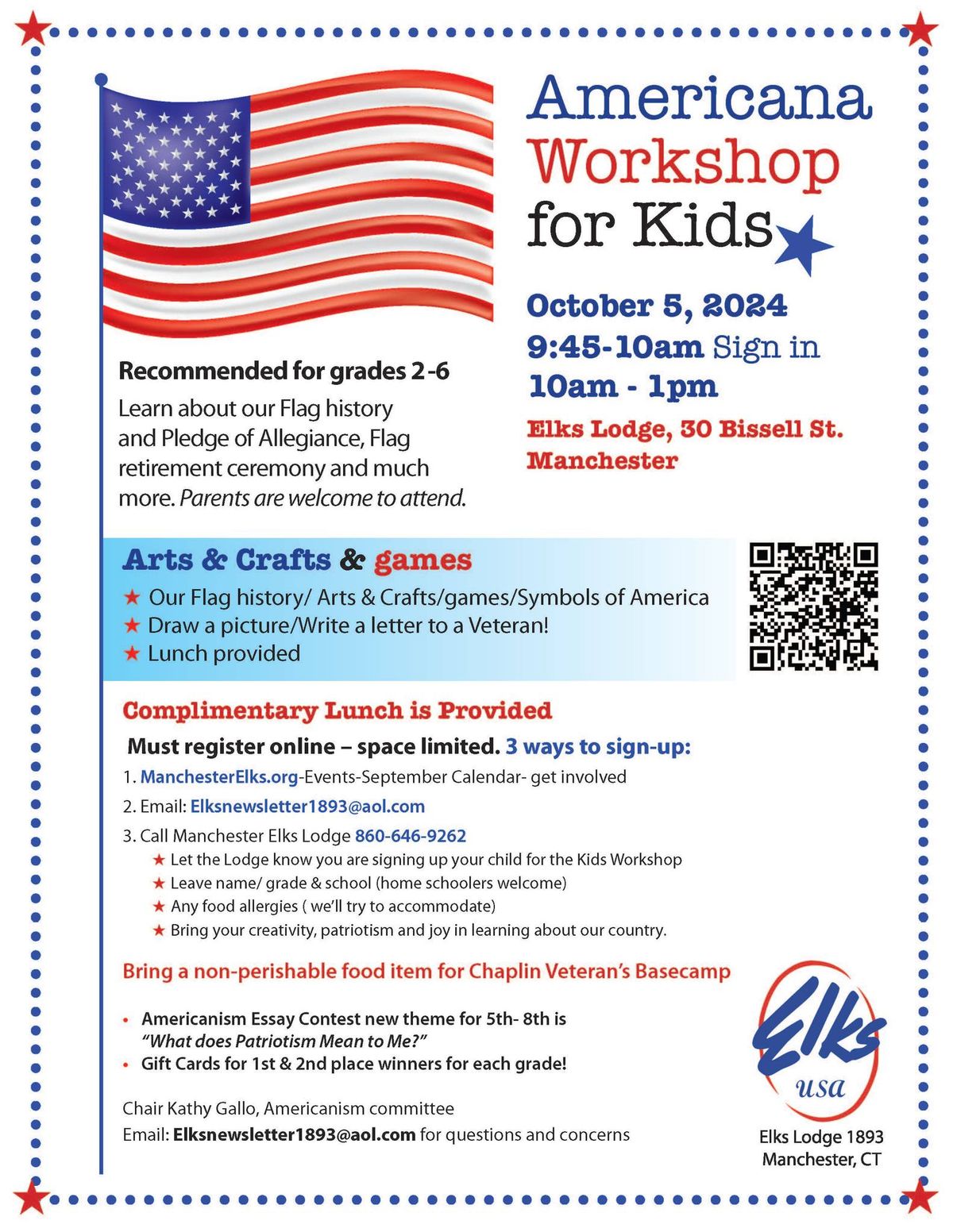 Americana Workshop for Kids