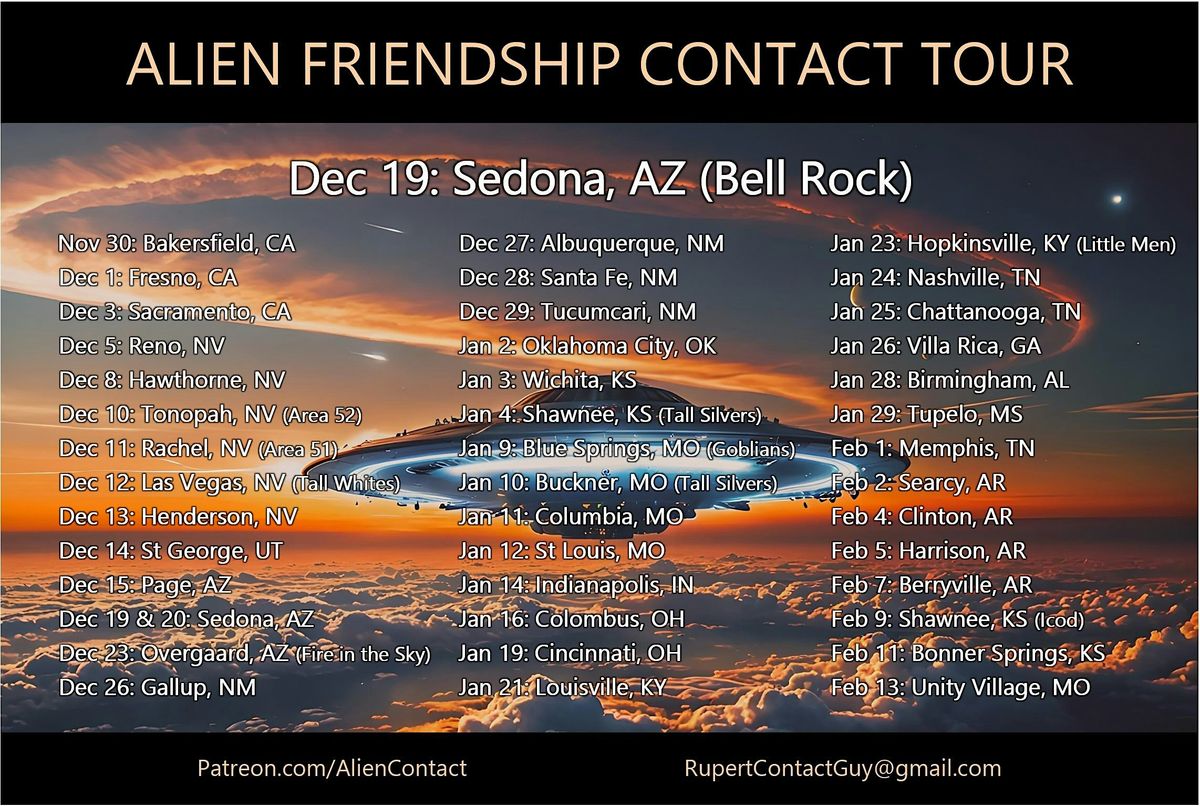 Alien Contact: Sedona (Bell Rock)