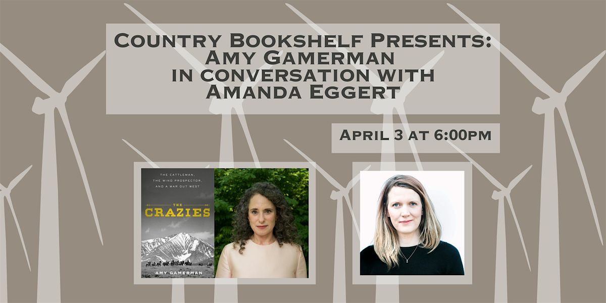 Amy Gamerman in conversation with Amanda Eggert, Country Bookshelf ...