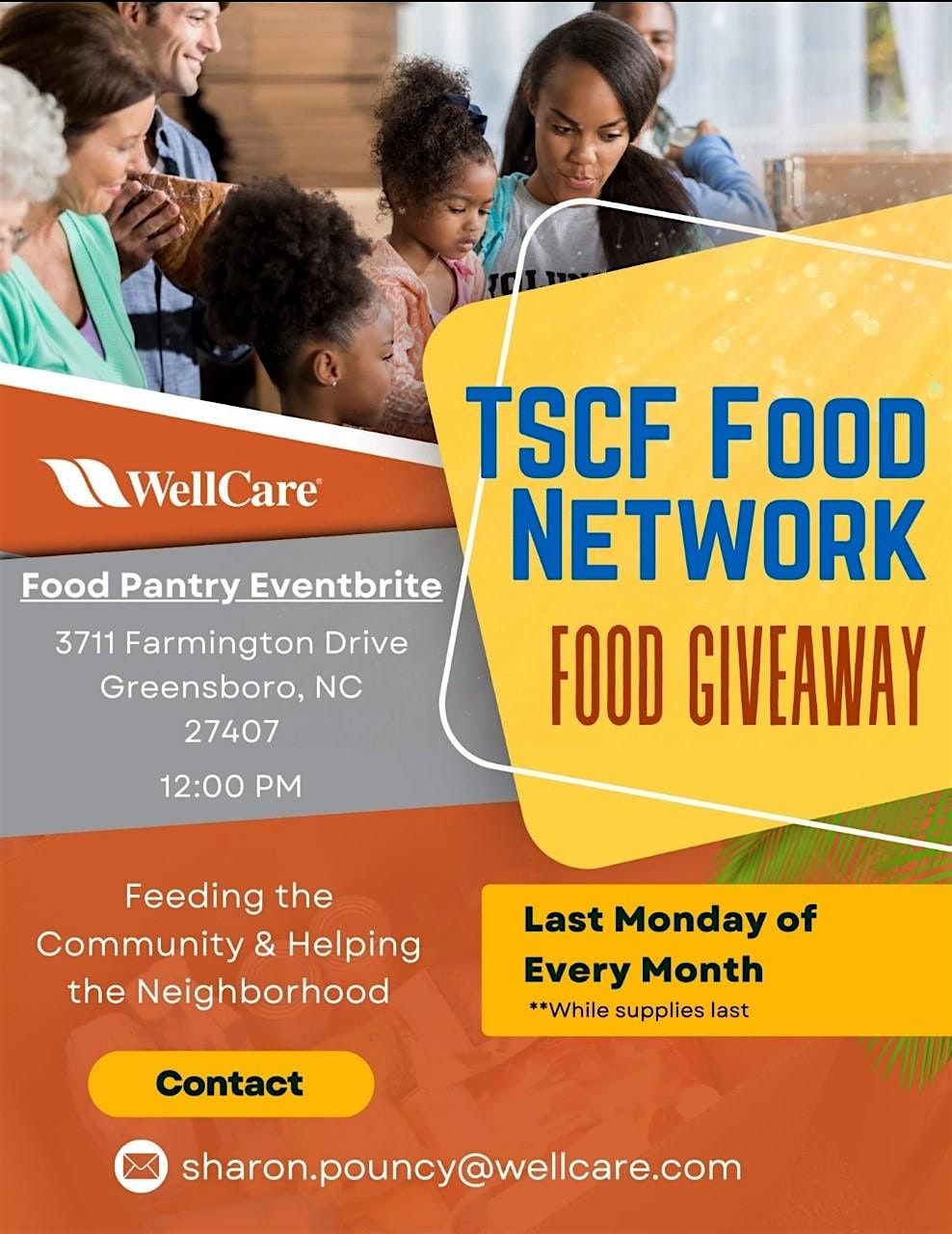 WellCare of NC Food Pantry
