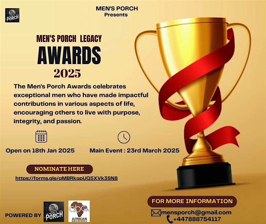 Men's Porch Legacy Awards 2025