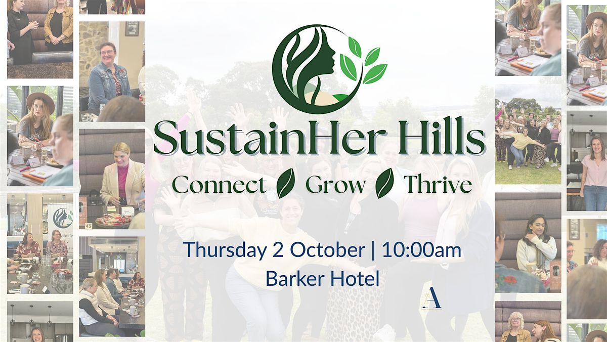 SustainHer Women in Business in the Hills connect