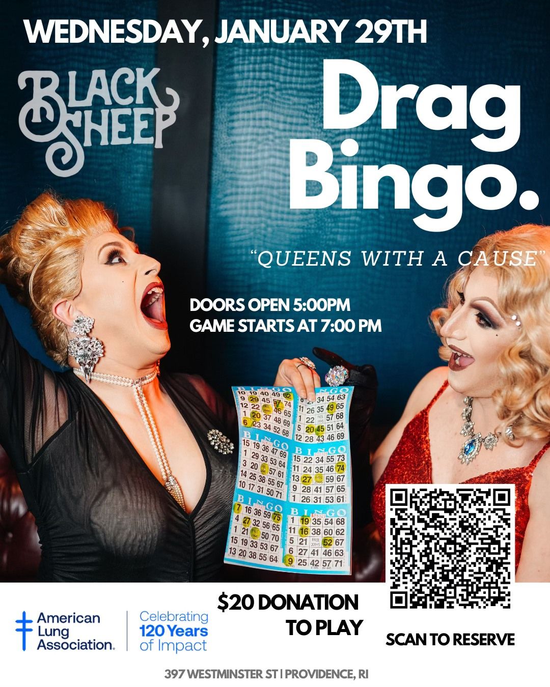 Drag Bingo : American Lung Association