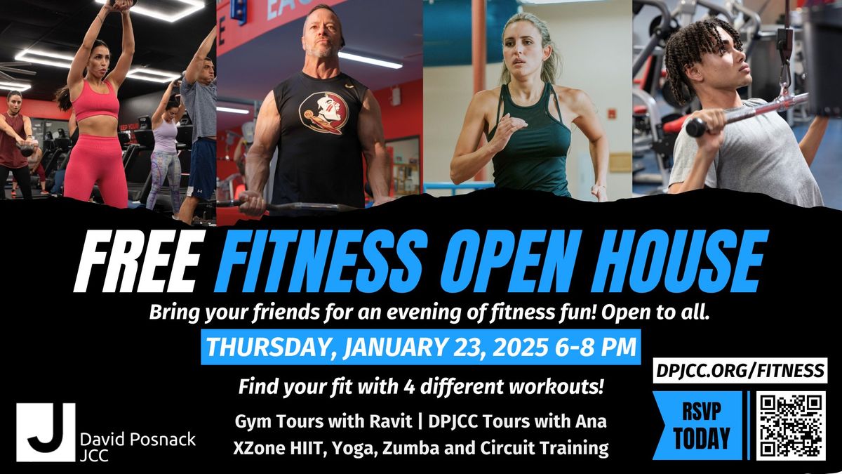 Fitness Open House - a free community event!