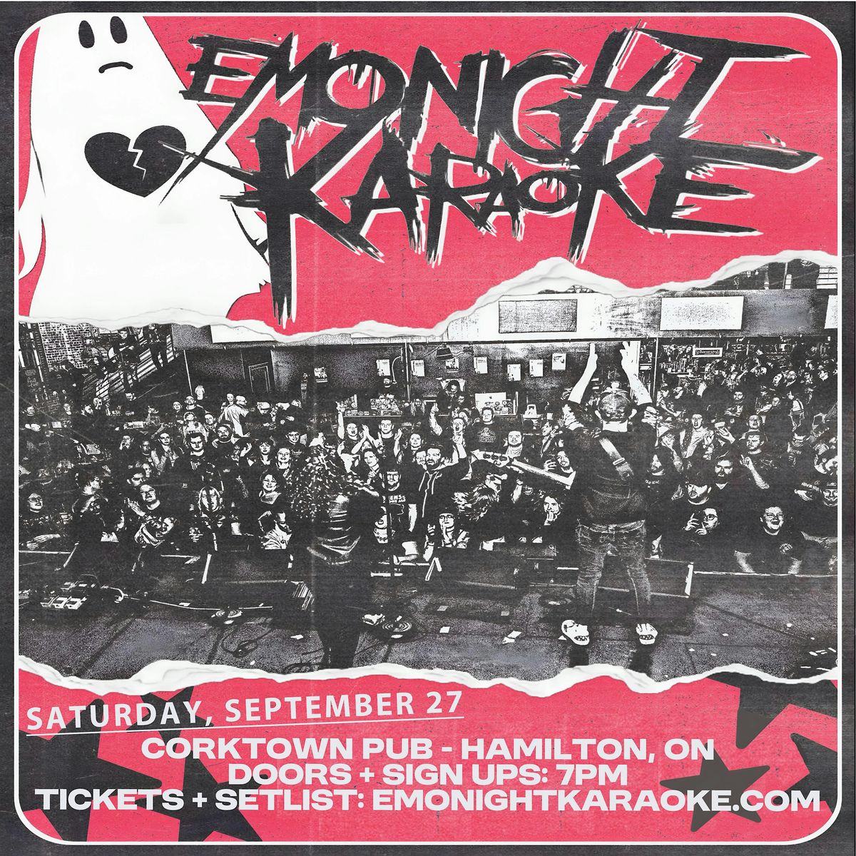 Emo Night Karaoke Hamilton  9\/27