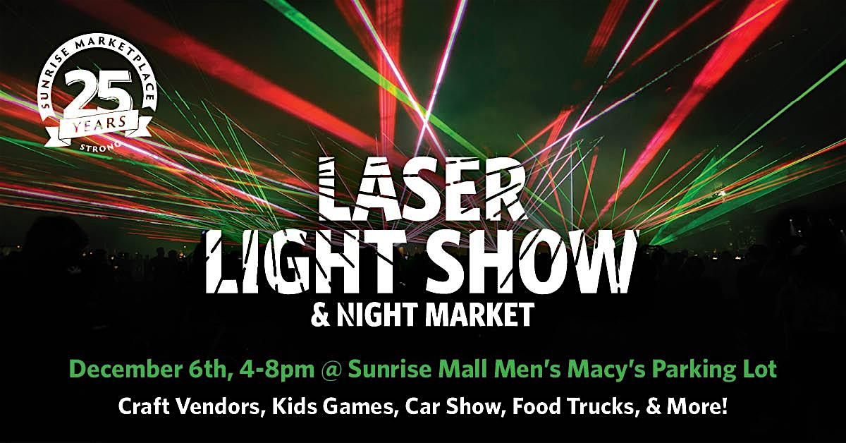 Laser Light Show and Night Market