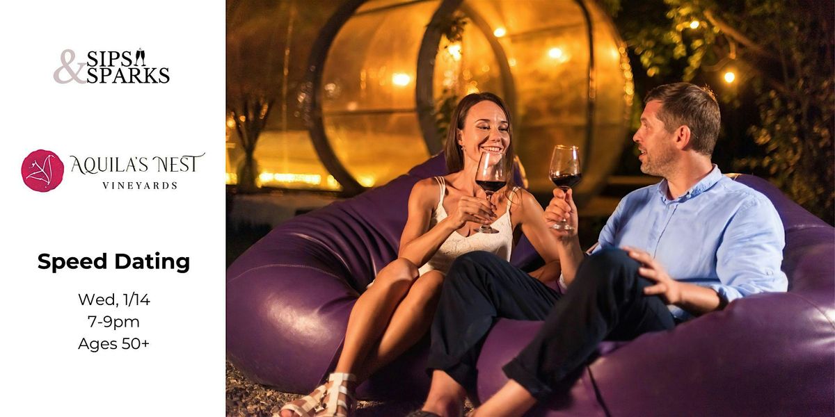 Speed Dating Ages 50+ in Newtown, CT at Aquila's Nest Vineyards