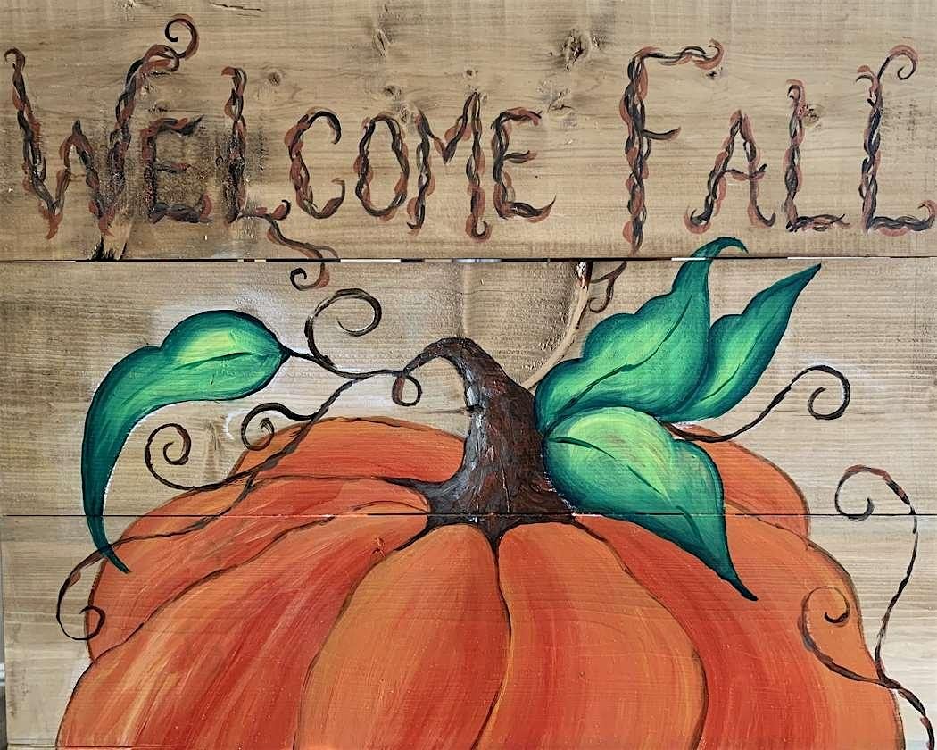 Paint and Sip -Welcome Fall - St. Charles, IL