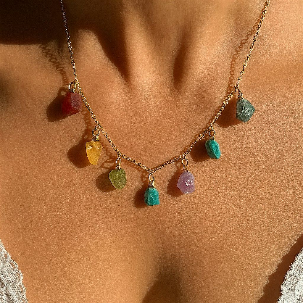 Jewelry with Intention: Create your own protection necklace with gemstones