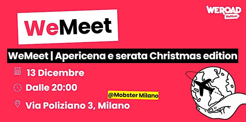 WeMeet | Apericena e serata Christmas edition