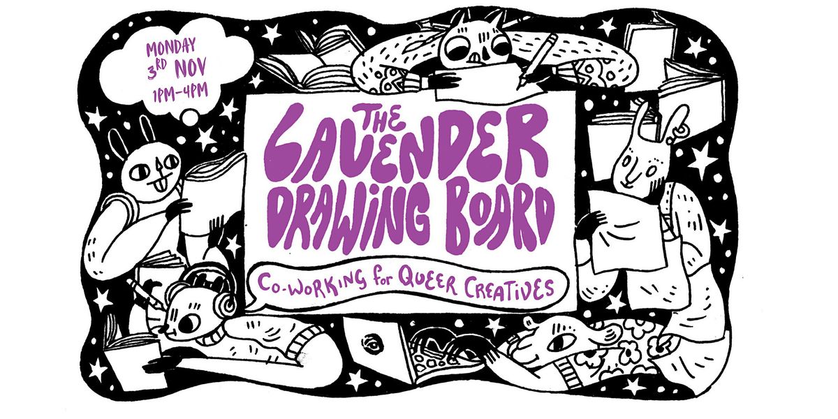 The Lavender Drawing Board