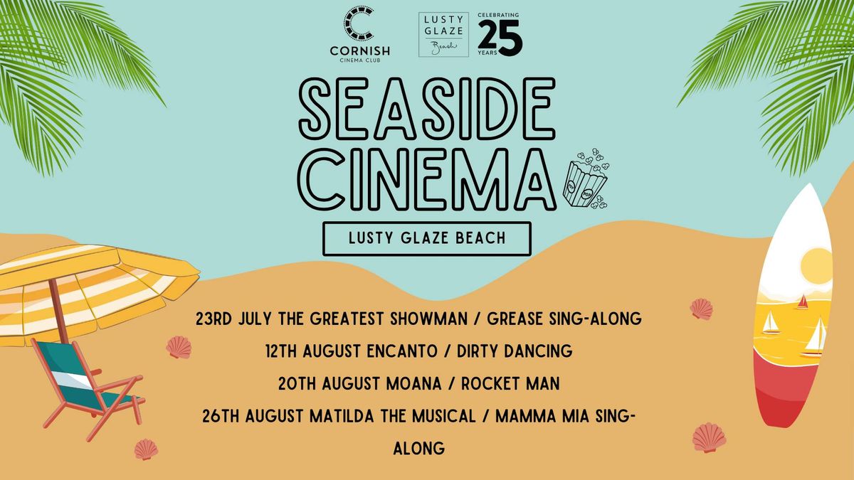 Seaside Cinema at Lusty Glaze Beach