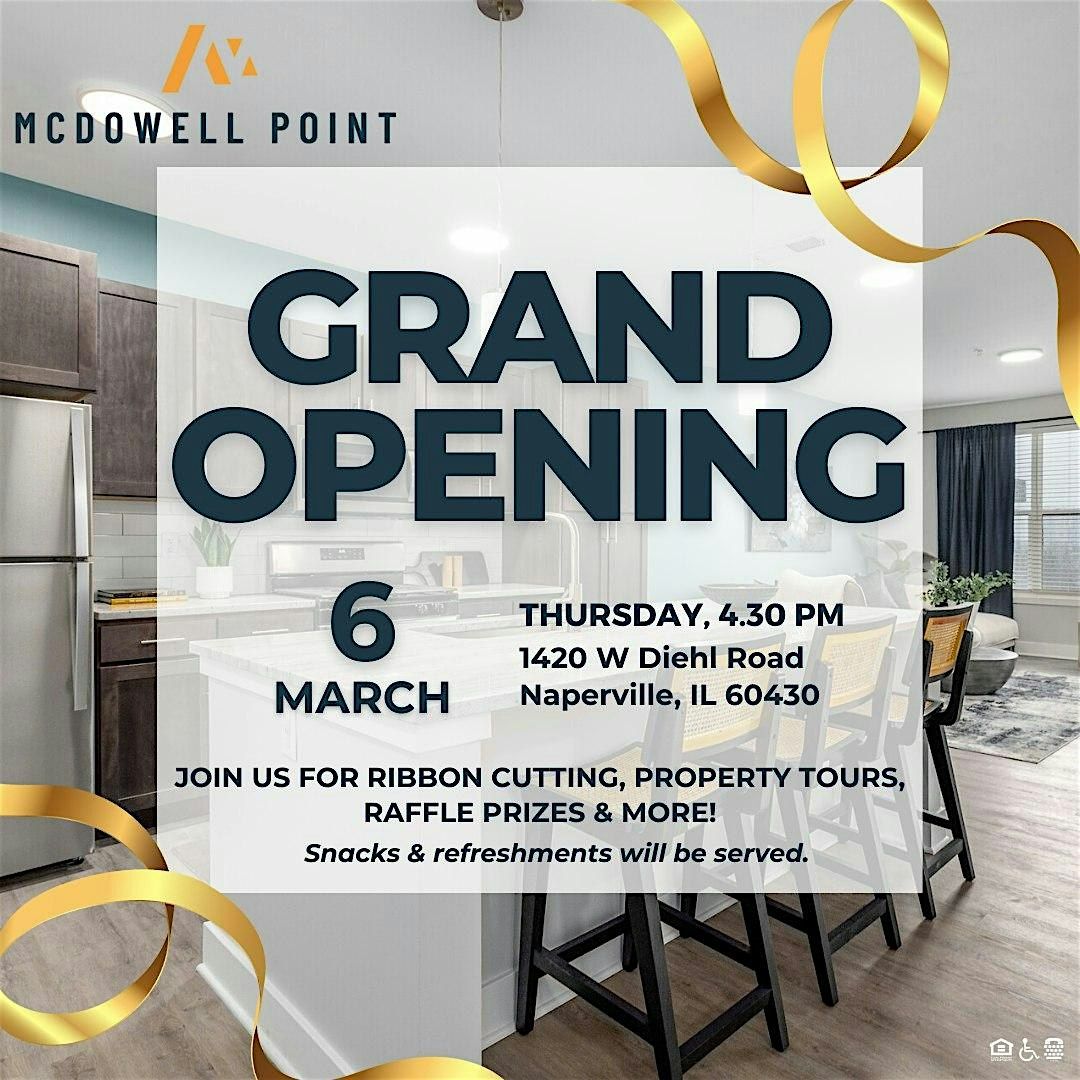 McDowell Point- Grand Opening!