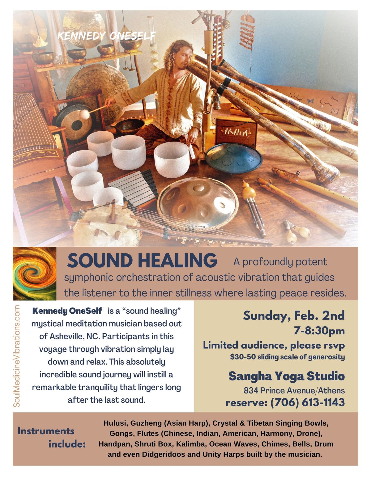 Sound Healing with Kennedy Oneself